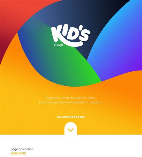 Google Kids by Jakub Dobek | Design Ideas | Kids graphic design, Google for kids, Kids logo design
