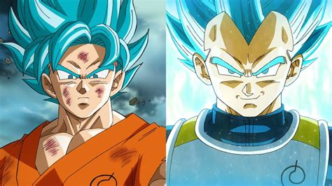 Así son Goku y Vegeta con el Super Saiyan Blue en DBZ: Kakarot