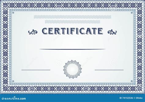 Certificate Border Design Templates - Sampletemplate.my.id