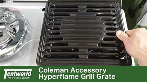 Coleman Hyperflame Stove Accessory - The Grill Grate | Easy to install & use! Great for burgers ...