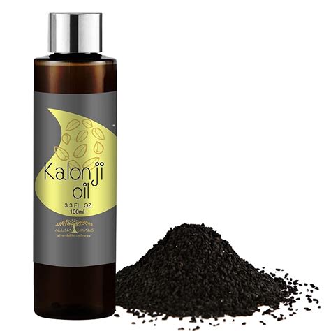 All Naturals 100% Pure Kalonji (Black Seed) Oil Cold-Pressed for Skin ...