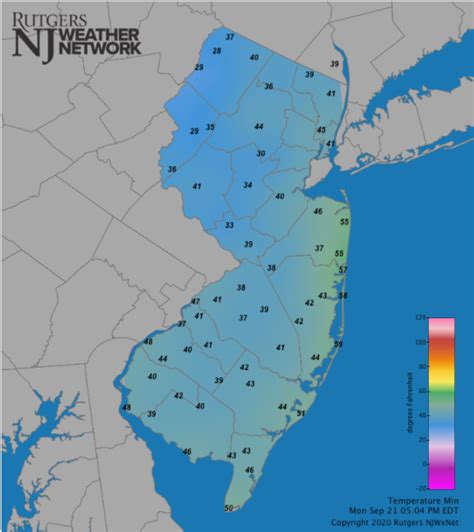 Up and Down But in the End Quite Average: September 2020 Recap | New Jersey Weather and Climate ...