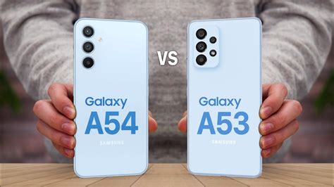 Samsung Galaxy A53 vs Galaxy A54 karşılaştırması