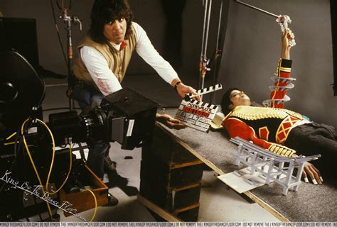 Michael Jackson filming the "Leave Me Alone" sequence for his anthology film "Moonwalker" : r ...