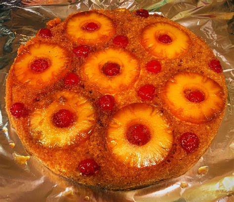 Cast Iron Pineapple Upside Down Cake