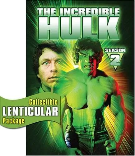 THE INCREDIBLE HULK: Season 2 - DVD By Bill Bixby,Lou Ferrigno - VERY GOOD $6.81 - PicClick