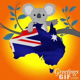 Happy Australia Day 2022 Gif - 1172 | GreetingsGif.com for Animated Gifs