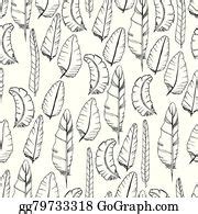 900+ Doodle Feather Pattern Clip Art | Royalty Free - GoGraph