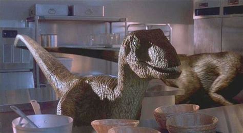 Raptors in the kitchen is such an iconic 90s movie moment. In its heyday, it was a scene of ...