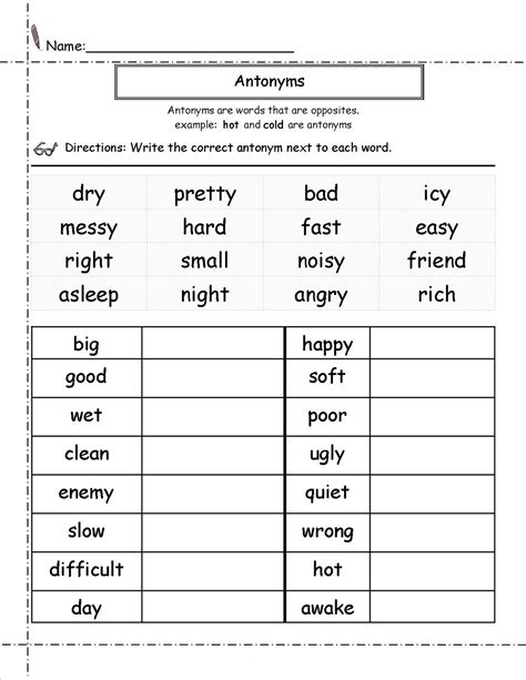 Second Grade Worksheets | Learning Printable