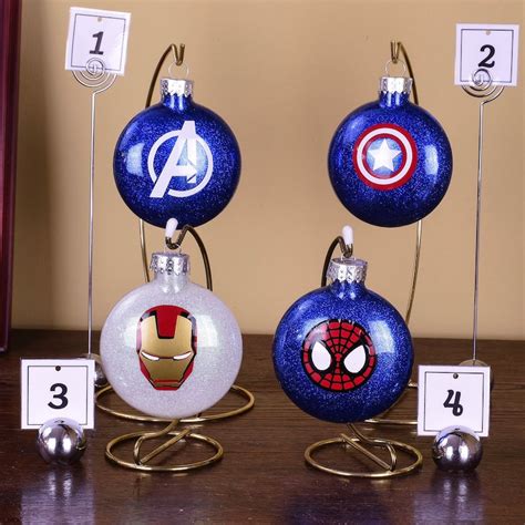 Marvel Christmas Ornaments | Etsy