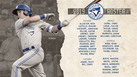 Dunedin Blue Jays announce 2019 roster : r/Torontobluejays