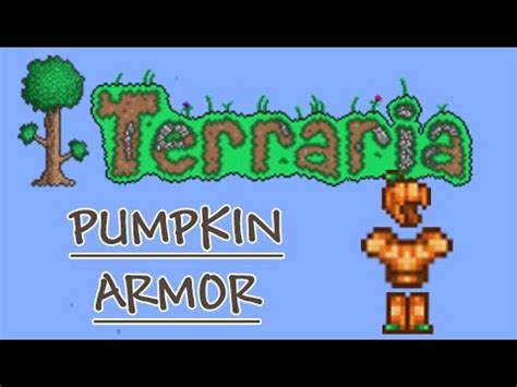 Terraria Armor Guide and Test: Pumpkin Armor - YouTube