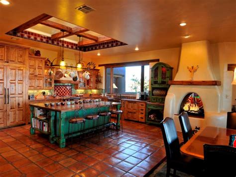 10 Rustic Spaces We Love From HGTV Fans | Mexican style kitchens, Mexican kitchen decor ...