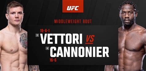 UFC Vegas 75: Marvin Vettori vs Jared Cannonier Highlights - MMAWeekly ...