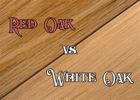 Distinguishing Red Oak and White Oak