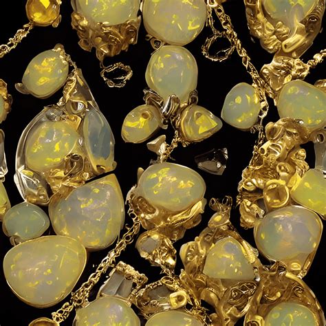 AAA Yellow Opal Sapphire Adularescence Gemstone Precious Stone Layered ...