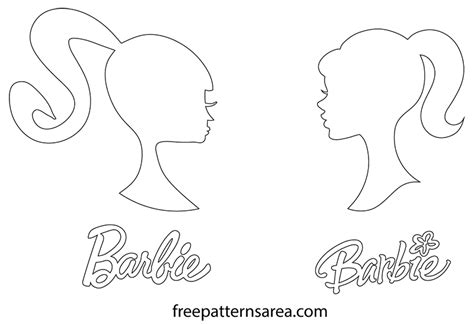 Barbie Logo White Png