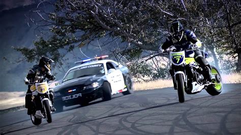 Motorcycle vs. Car Drift Battle 2 - YouTube