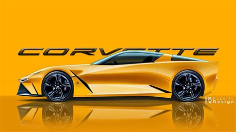 Next-Gen Corvette C9 Renderings Imagine Return Of Front-Engine Layout