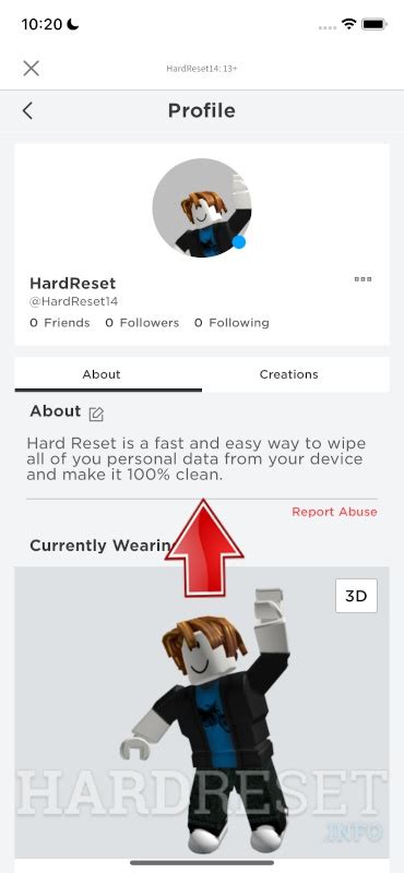 How to Add Bio on Roblox - HardReset.info