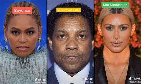 TikTok video shows what celebrities would look like if their faces were perfectly symmetrical ...