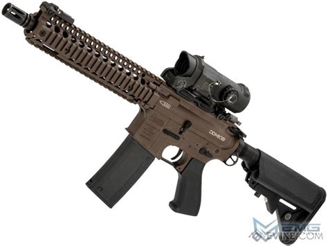 EMG Custom Built Daniel Defense 12" Series Airsoft AEG (Model: i5 / MK18 - Cerakote Mil-Spec ...