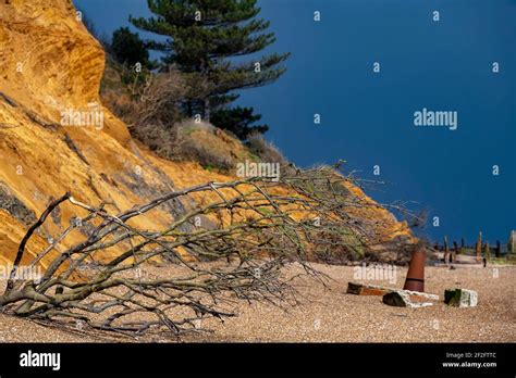 Effects of coastal erosion Stock Photo - Alamy