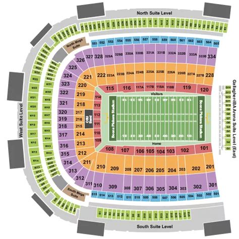 Boone Pickens Stadium Tickets & Seating Chart - ETC