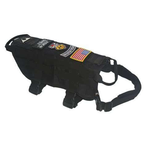 Tactical Police K9 Vest Harness – Dog Clothes Studio