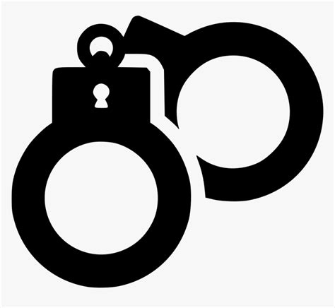 Handcuffs Svg Hand Cuffs Svg Police Svg Silhouette, Vector Police Png ...