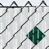Pexco PDS Green Chain-Link Fence Privacy Slat (Fits Common Fence Height: 6-ft; Actual: 6-ft x 6 ...