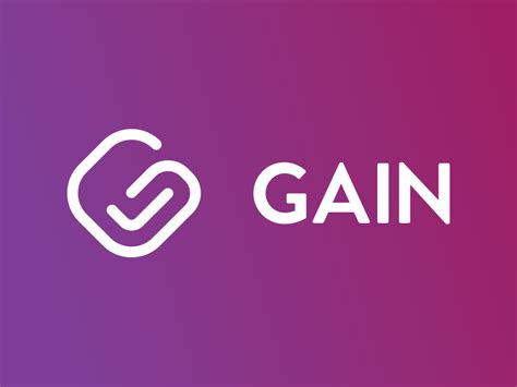 Gain App Variations | Graphic design logo, ? logo, Logo design