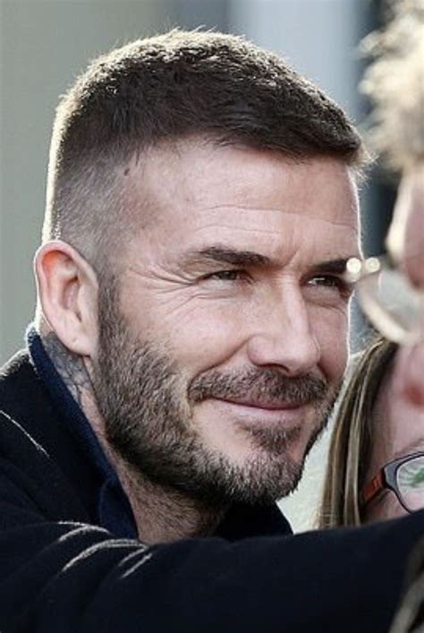 David Beckham Buzz Cut Hairstyle