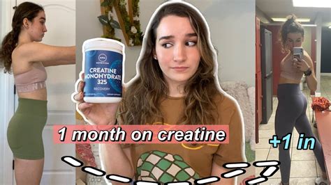 1 Month on Creatine | My Results + Debunking Creatine Myths - YouTube