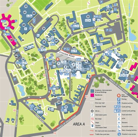 University Of Exeter Campus Map - Island Maps