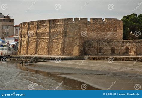 Larnaca Fort and Local Medieval Museum. Cyprus Stock Photo - Image of ...