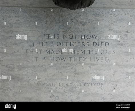 The National Law Enforcement Officers Memorial Stock Photo - Alamy