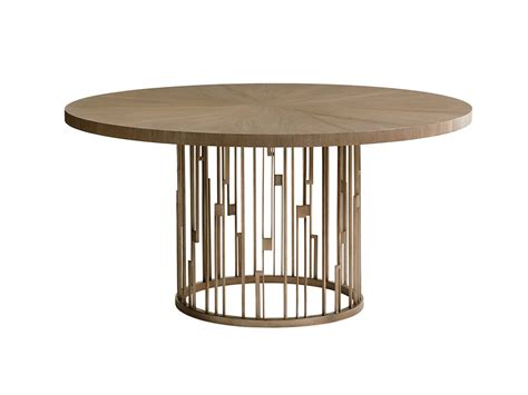 Lexington Dining Room Rendezvous Round Metal Dining Table Base 725-875B ...