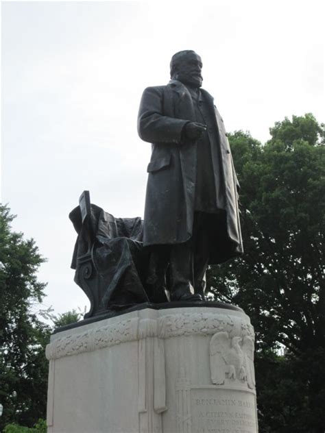 President Benjamin Harrison Statue - Indianapolis, Indiana