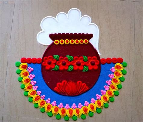 Pongal Kolam Designs 2024: A Blend of Tradition and Creativity | OkRani.com