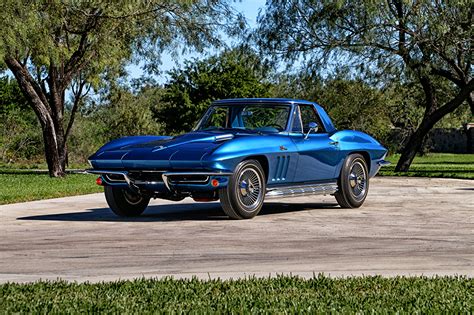 Picture Chevrolet 1965 Corvette Stingray Blue Cars