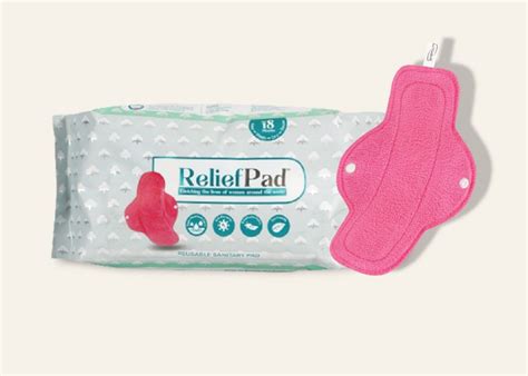 Reusable Sanitary pads for the Environment: - ReliefPad