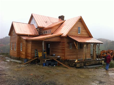 A copper roof... from shiny to green - Handmade Houses with Noah Bradley