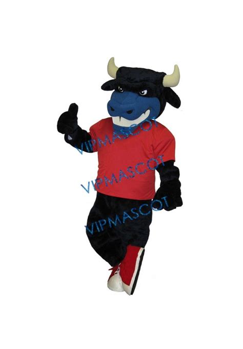 Handsome Bull Mascot Costume