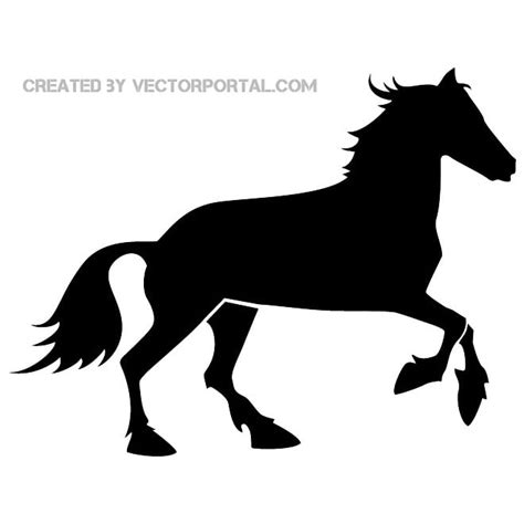 Black horse illustration.ai Royalty Free Stock SVG Vector