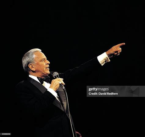 Photo of Frank SINATRA, performing live onstage News Photo - Getty Images