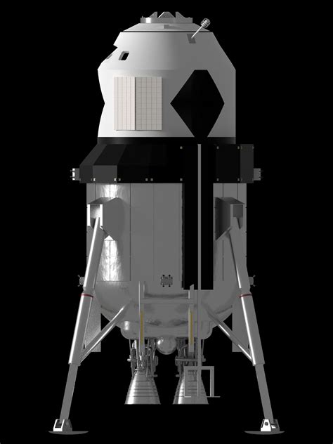 Lockheed Martin Single-Stage Lunar Lander 3D model | CGTrader