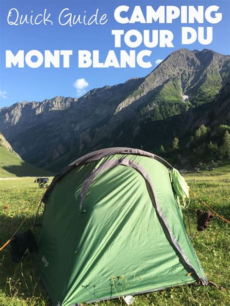 Tour du mont blanc camping guide – Artofit