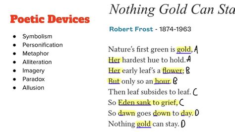 Robert Frost Nothing Gold Can Stay Meaning - bmp-cheese